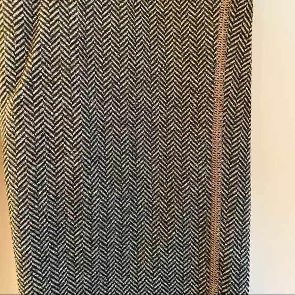 OLD NAVY ACTIVE Grey Black Go Dry Striped High Rise Ankle 7/8 Gym Leggings S - Picture 2 of 6